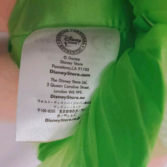 Disney Store Tinkerbell Baby Plush Doll 14" Embroidered Eyes Fairy Stuffed Toy - Picture 6 of 6